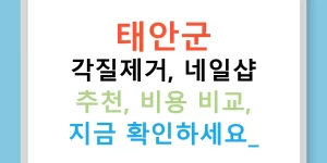 태안군 각질제거, 네일샵 추천, 비용 비교, 지금 확인하세요!