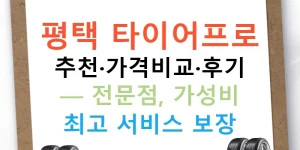 평택 타이어프로 추천·가격비교·후기 — 전문점, 가성비 최고 서비스 보장
